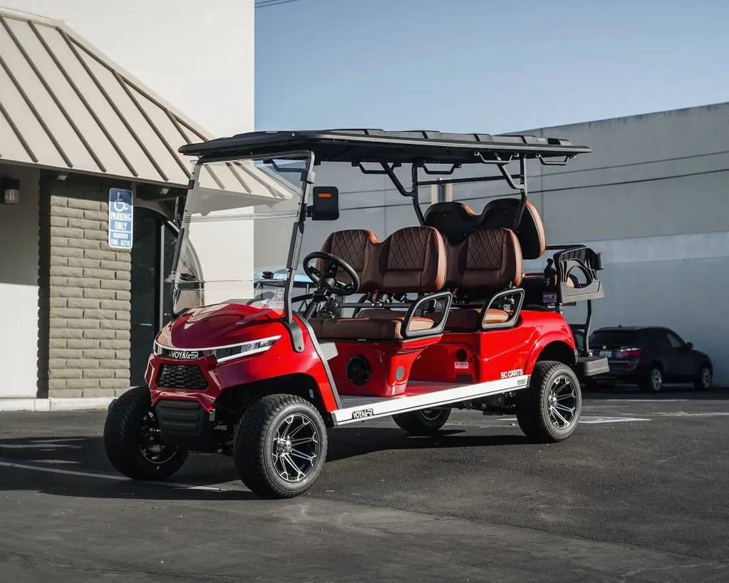 2025 Voyager Patriot 6-Passenger Non-Lifted 72-Volt Street Legal LSV Golf Cart