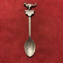 Kangaroo Australia Vintage Souvenir Spoon Collectible