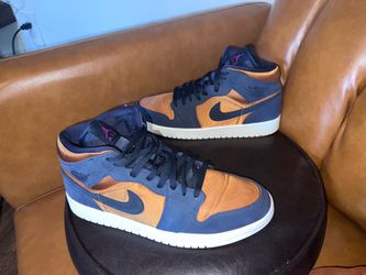 Nike Air Jordan 1 Mid SE 'Obsidian Desert Ochre' men’s size 12