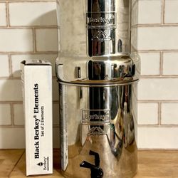  Berkey Water Filter With All Parts And Filters