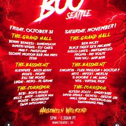 Boo Seattle VIP