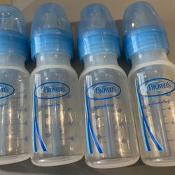 Dr.browns 4oz  Blue 4ct Bottles 