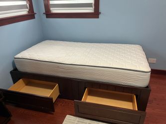 Pottery Barn Kids Twin Bed and Mattress