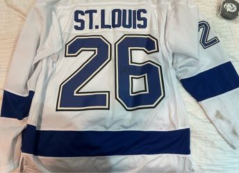 Martin St. Louis Lightning Autographed kids jersey