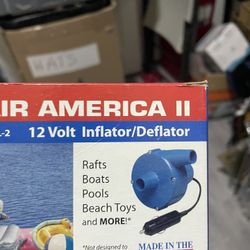 Air pump 12 Volt New  In original box 