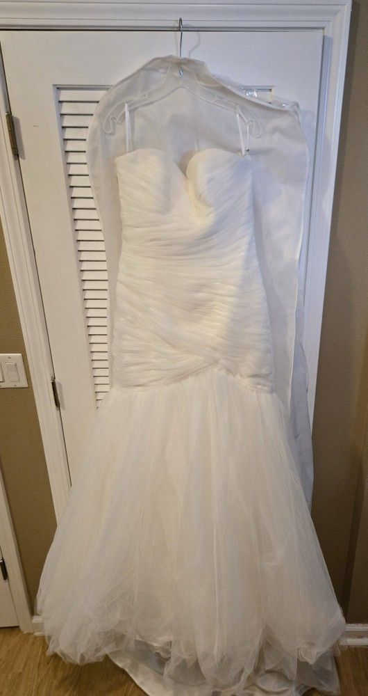 Mori Lee by Madeline Gardner Ivory Wedding Dress – Never Worn, Elegant, Affordable!