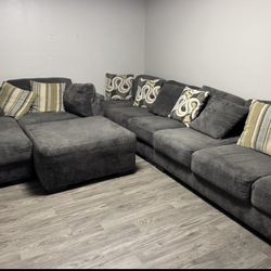 Oversized Deep Seating Sectional. 