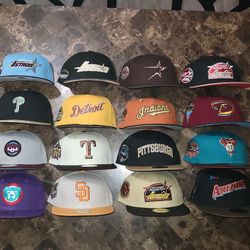 FITTED HATS FOR SALE (READ DESCRIPTION) Message For Prices