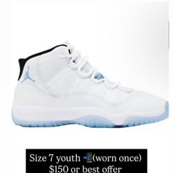 Jordan 11s Legend Blue