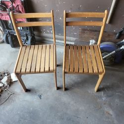 Wooden Chairs