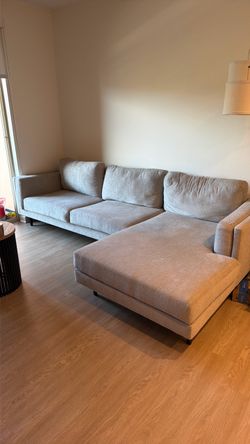 Living spaces sofa less than one year old