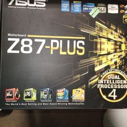 Asus Z87-plus Motherboard 