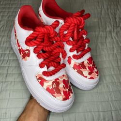 Air Force 1s ( Bape Custom )