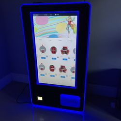 Touch Screen Tap to Pay Vending Machine 