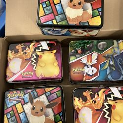 5 New Pokémon Boxes. $10 All Of Them 