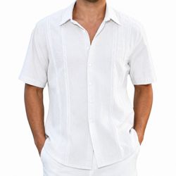 Brand New XL Men’s Cuban Shirt