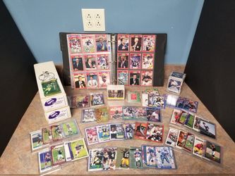 Football card Collection 80s 90s with pack fresh sets stars rookies inserts NM mt