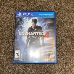 uncharted 4 for ps4 / playstation 4