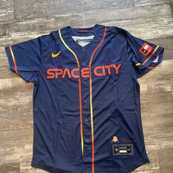 José Altuve (XL/XXL) Space City Houston Astros City Baseball Jersey