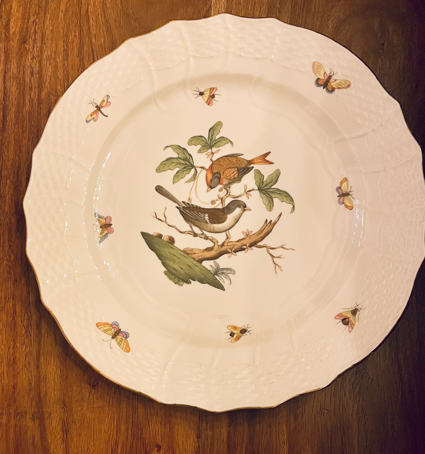 Herend Rothschild Bird Plates – 12 Total (9 Variants)