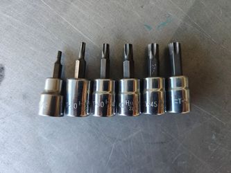 Husky 3/8 Drive Torx Sockets like Snap-on Mac Matco kobalt
