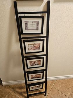 5 frame photo ladder