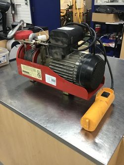 Electric Hoist with Remote Control