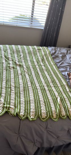 Homemade crochet Afghan
