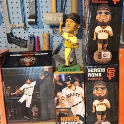 San Francisco Giants BobbleHeads & Nutcrackers