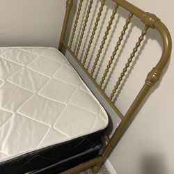 gold Twin Bed