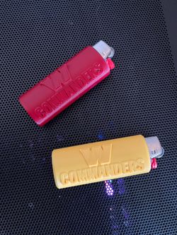 Washington Commanders Bic Lighter Covers – Includes Lighter! 🏈❤️💛 2 for $15 • 3 for $20