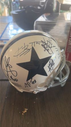 Training camp Autographed helmet