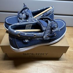 BNIB Little Girls Sperry Shoes Size 10 1/2
