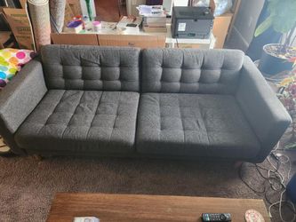 Blue couch