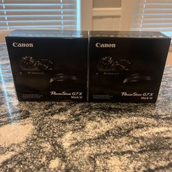 Canon PowerShot G7X Mark III - Black *BRAND NEW*