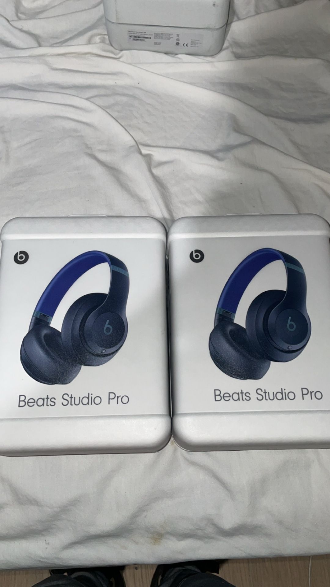 Navy Blue Beats Studio Pro $180 Each