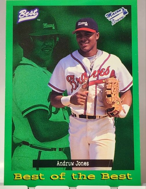 1995 Best Andrew Jones #106  Baseball Card