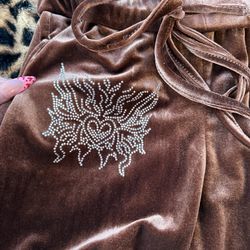 Brown Y2K sweatpants