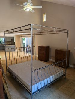 Metal Artistry Canopy Bed Frame