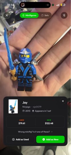 LEGO Ninjago Rare Minifigure lot