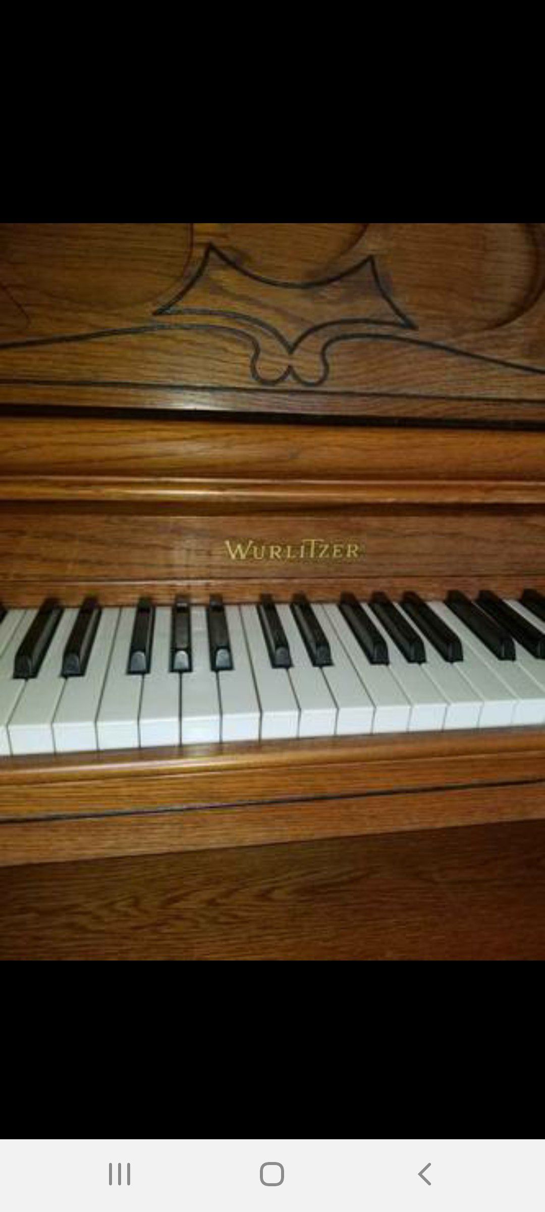 Wurlitzer Piano & Bench