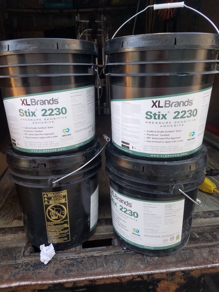 Stix 2230 pressure sensitive vct,lvt,lvp or vinyl adhesive