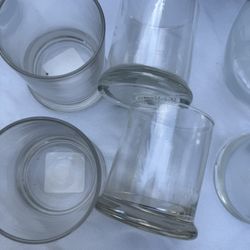 Clear Glass Jars 