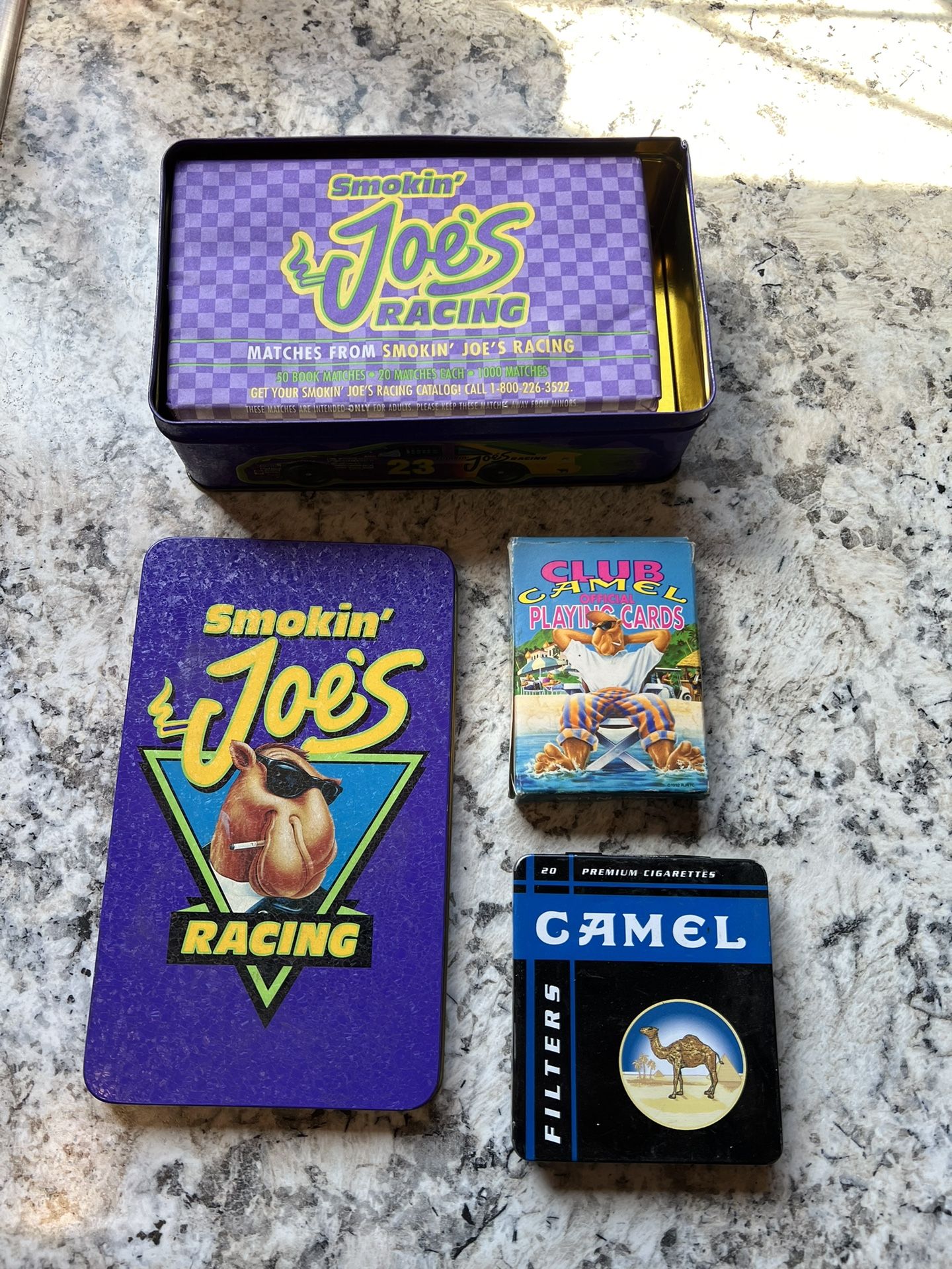 camel cigarettes playing cards | Accessories | Camel Vintage The Hard Pack Taylors Tins Firefighter Helmet Card Vintage Camel Joe Playing Cards