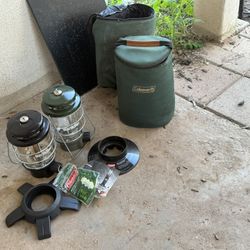 Coleman Northstar Propane Camping Lanterns Set Of 2 