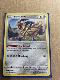 Zamazenta Pokémon Card
