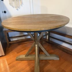 Table & Benches (Bar Height) - $45 OBO