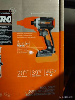 Worx nitro impact driver