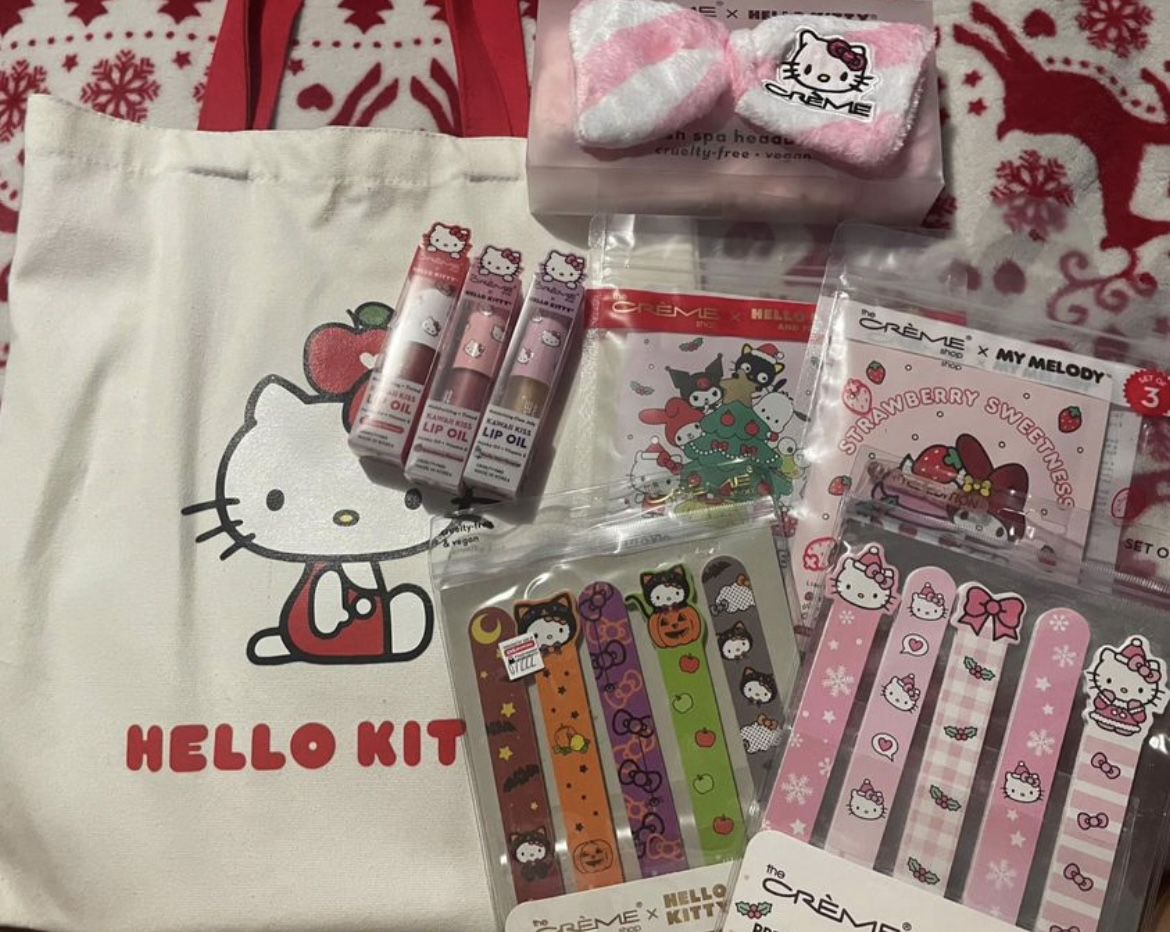 Hello Kitty Beauty Items 