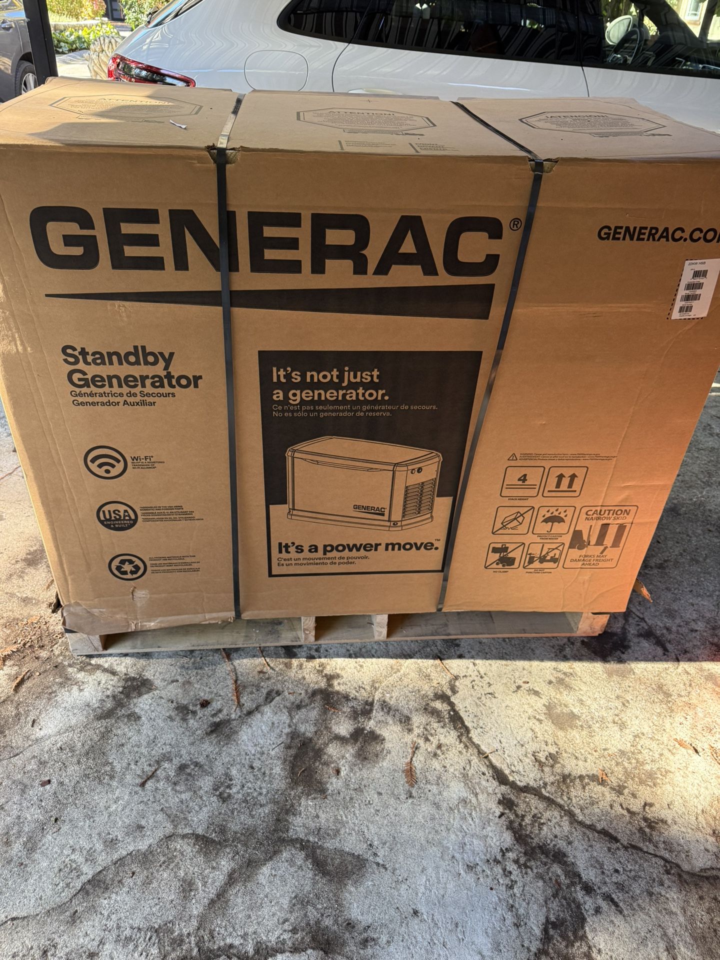 New! 22kw Generator W/ Transfer Switch Included